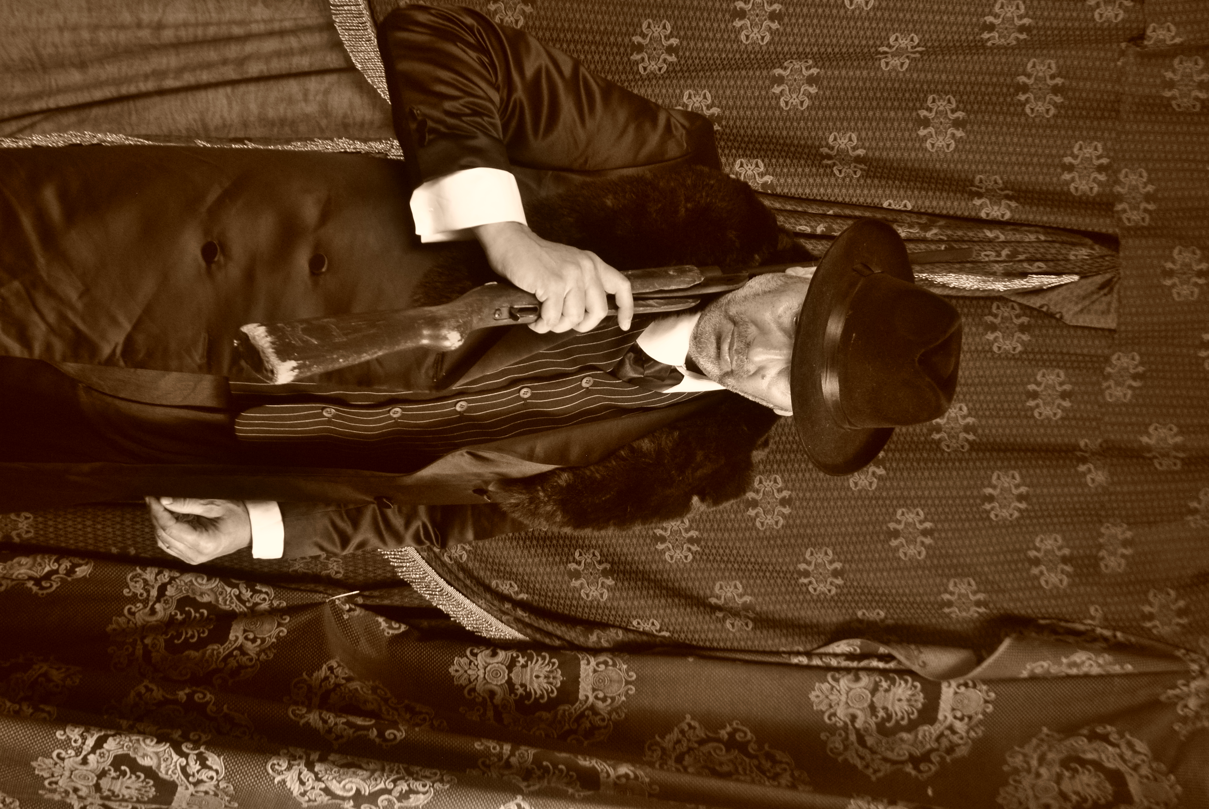 Traje caballero elegante años 20