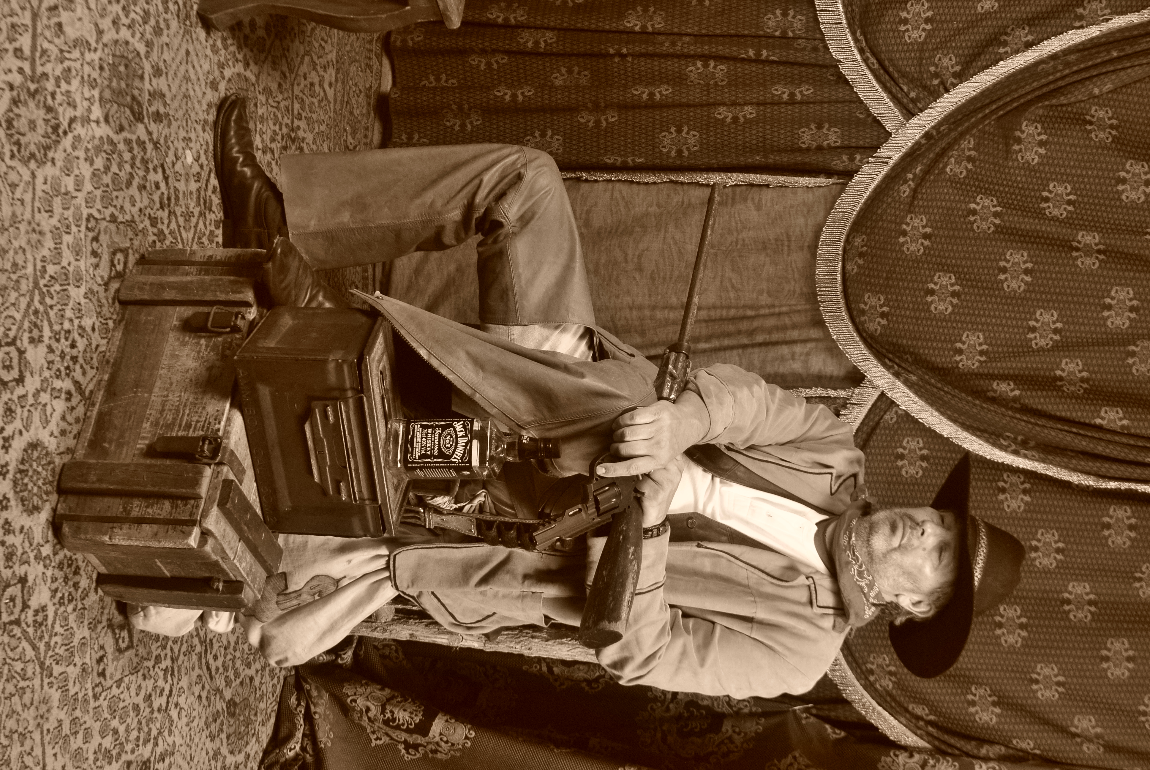 Traje vaquero del oeste americano